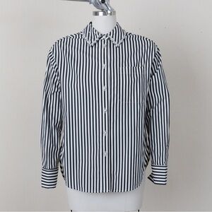 Kate Spade Black and White Striped Shirt